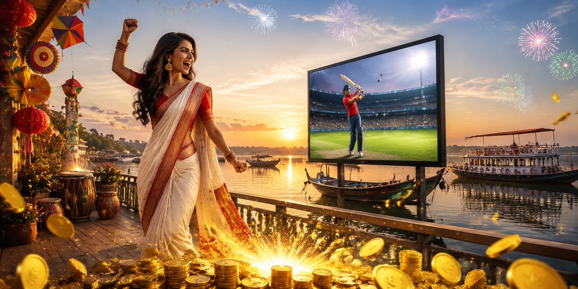 Exciting cricket betting moments on tk1972 mobile during Pohela Boishakh celebrations in Bangladesh