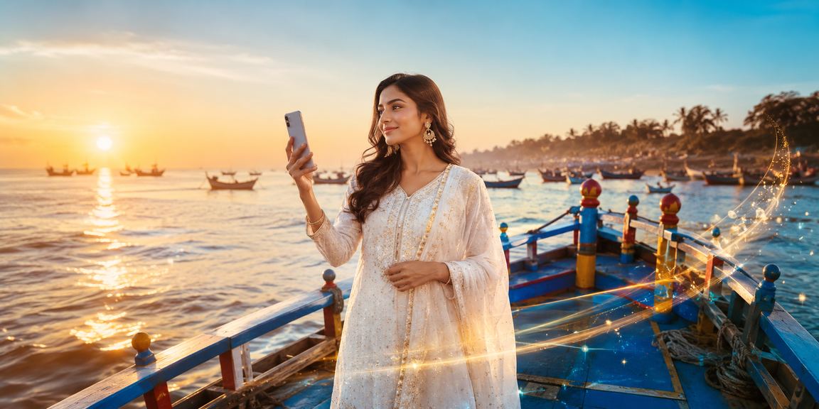 A user making a tk1972 payment on mobile at Cox's Bazar beach